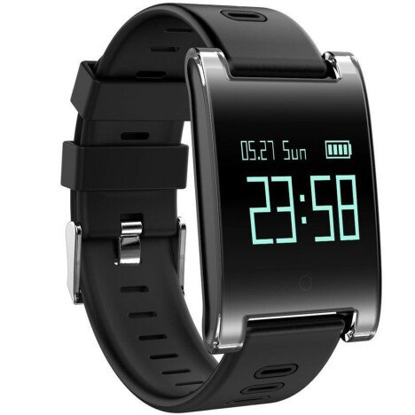 Bratara Fitness iUni DM68 Plus, Display OLED, Pedometru, Monitorizare puls, Notificari, Compatibil c